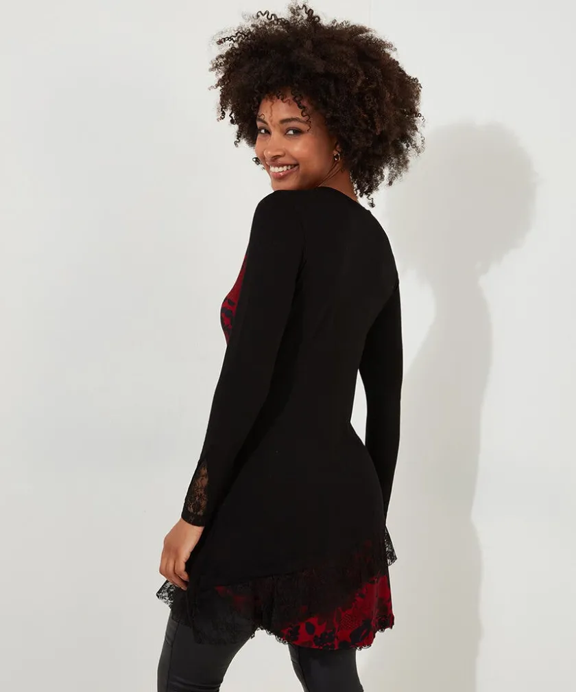 Joe Browns Joe's Favourite Cutabout Jersey Tunic-Women Tops, Tunics & Blouses