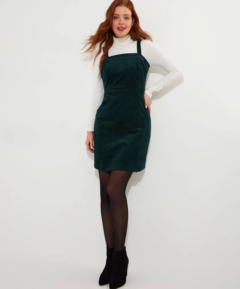 Joe Browns Jonie Cord Pinafore-Women Dresses