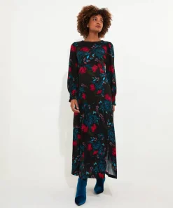 Joe Browns Larissa Floral Jersey Dress-Women Petite Collection|Dresses