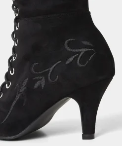 Joe Browns Layla Lace Up Embroidered Boots-Women Heels|Boots