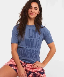 Joe Browns Live Wild Forever Tee-Women Tops, Tunics & Blouses