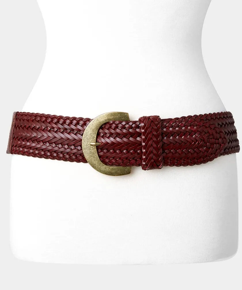 Joe Browns Lola Woven Leather Belt-Women Accessories & Jewellery