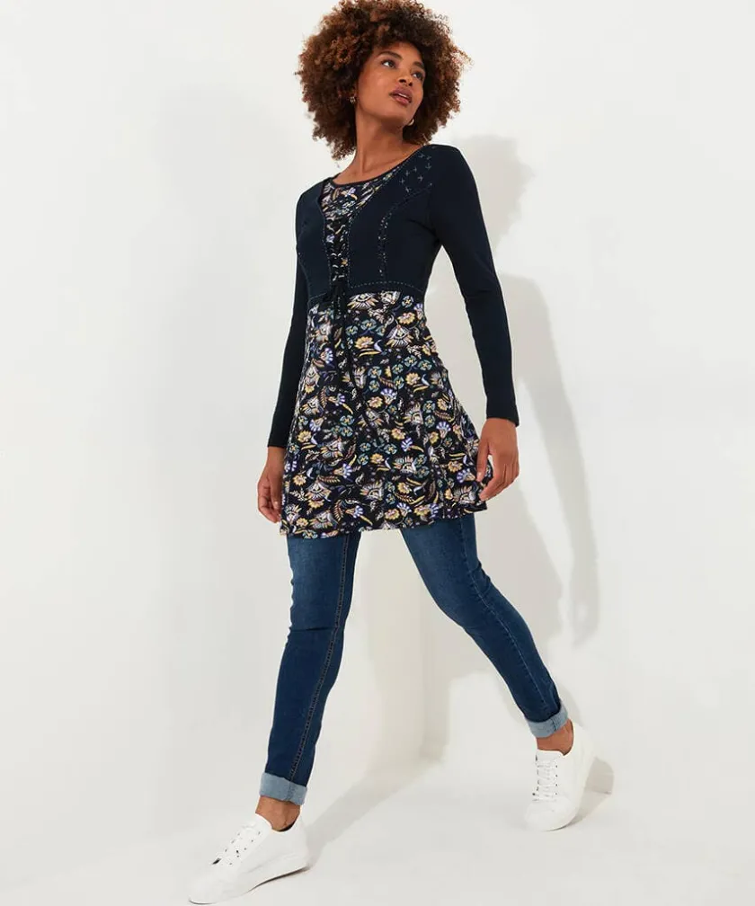 Joe Browns Lottie Layered Jersey Tunic-Women Tops, Tunics & Blouses