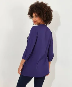 Joe Browns Lovely Lace Trim Blouse-Women Tops, Tunics & Blouses