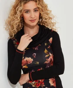 Joe Browns Lovely Lace Trim Jersey Tunic-Women Tops, Tunics & Blouses