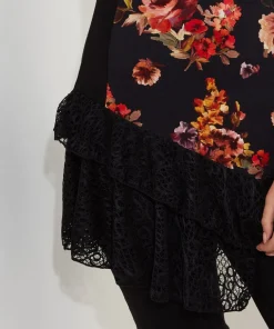 Joe Browns Lovely Lace Trim Jersey Tunic-Women Tops, Tunics & Blouses