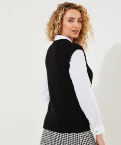 Joe Browns Lucy Knitted Vest-Women Knitwear & Cardigans