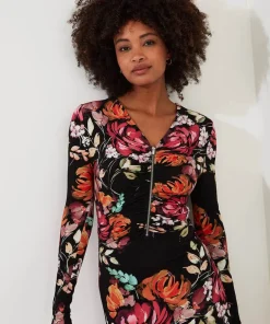 Joe Browns Lucy Zip Through Jersey Dress-Women Dresses