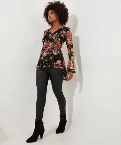 Joe Browns Macy Lace Zip Top-Women Tops, Tunics & Blouses