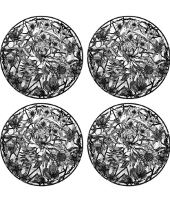 Joe Browns Magnificent Monochrome Floral Side Plates- Kitchenware & Dining|Floral Décor