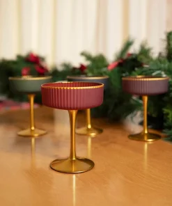 Joe Browns Majestic Jewel Martini Glasses Set Of 4- Kitchenware & Dining|Christmas Homeware