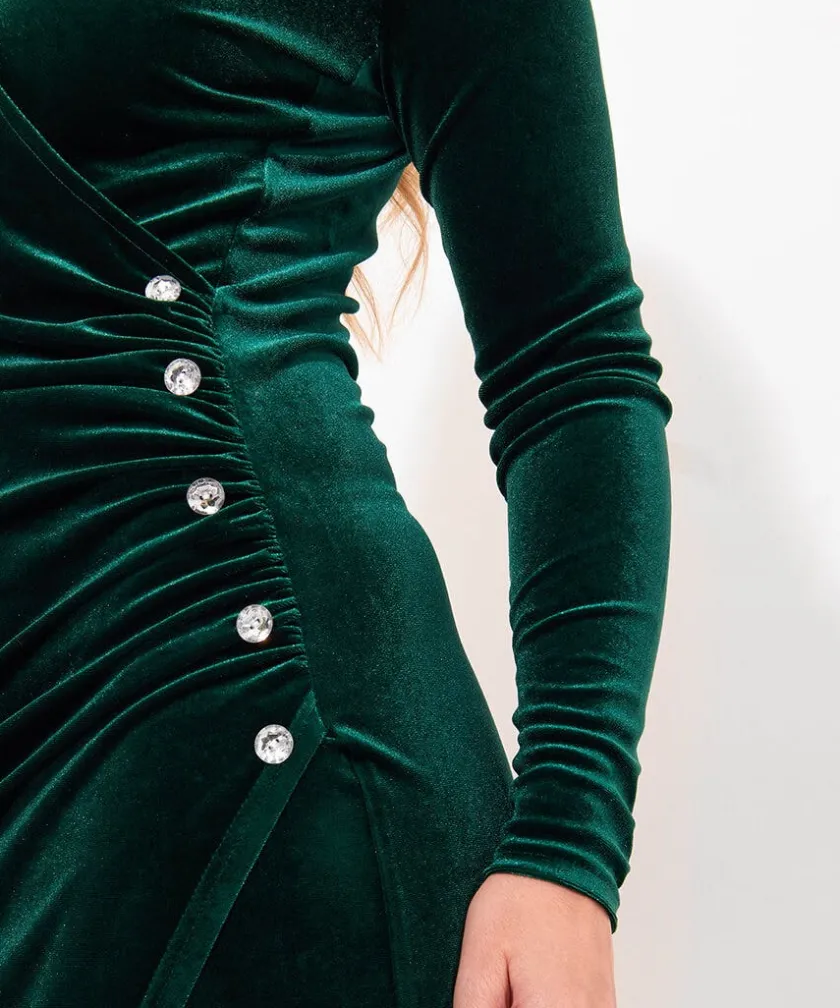 Joe Browns Make A Statement Velour Dress-Women Women's Clothing|Dresses