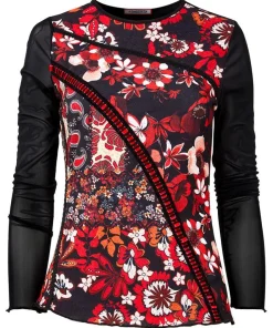 Joe Browns Marcie Cutabout Mesh Top-Women Tops, Tunics & Blouses