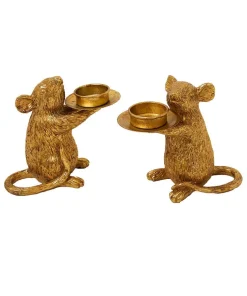 Joe Browns Marvellous Mice Candle Holders- Home Accessories|Candles & Candle Holders