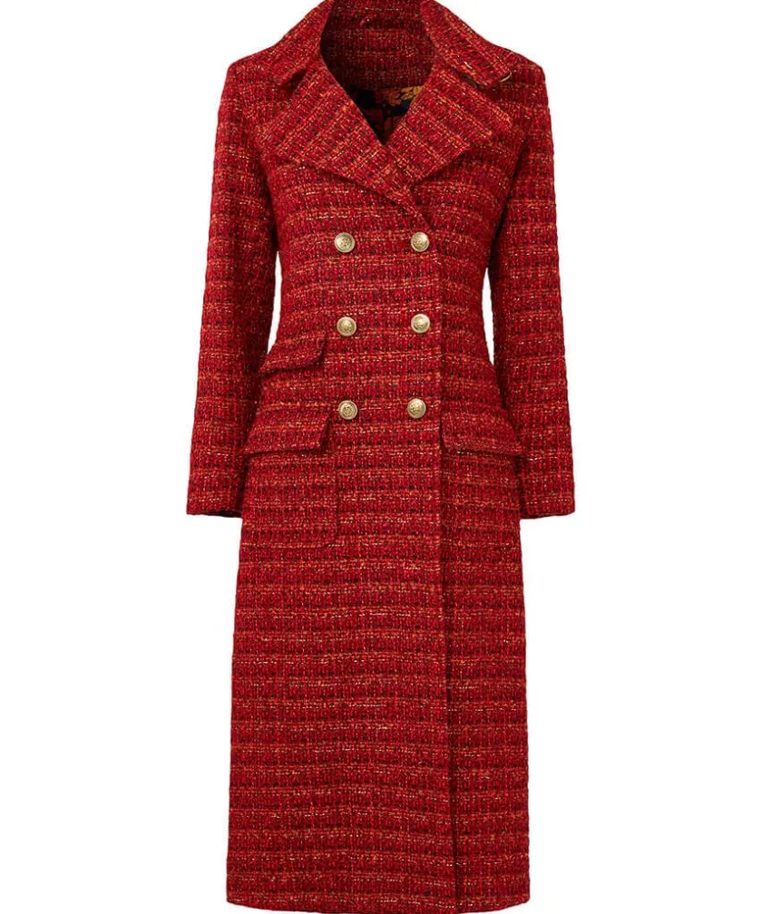 Joe Browns Maya Tweed Maxi Coat-Women Petite Collection|Coats & Jackets