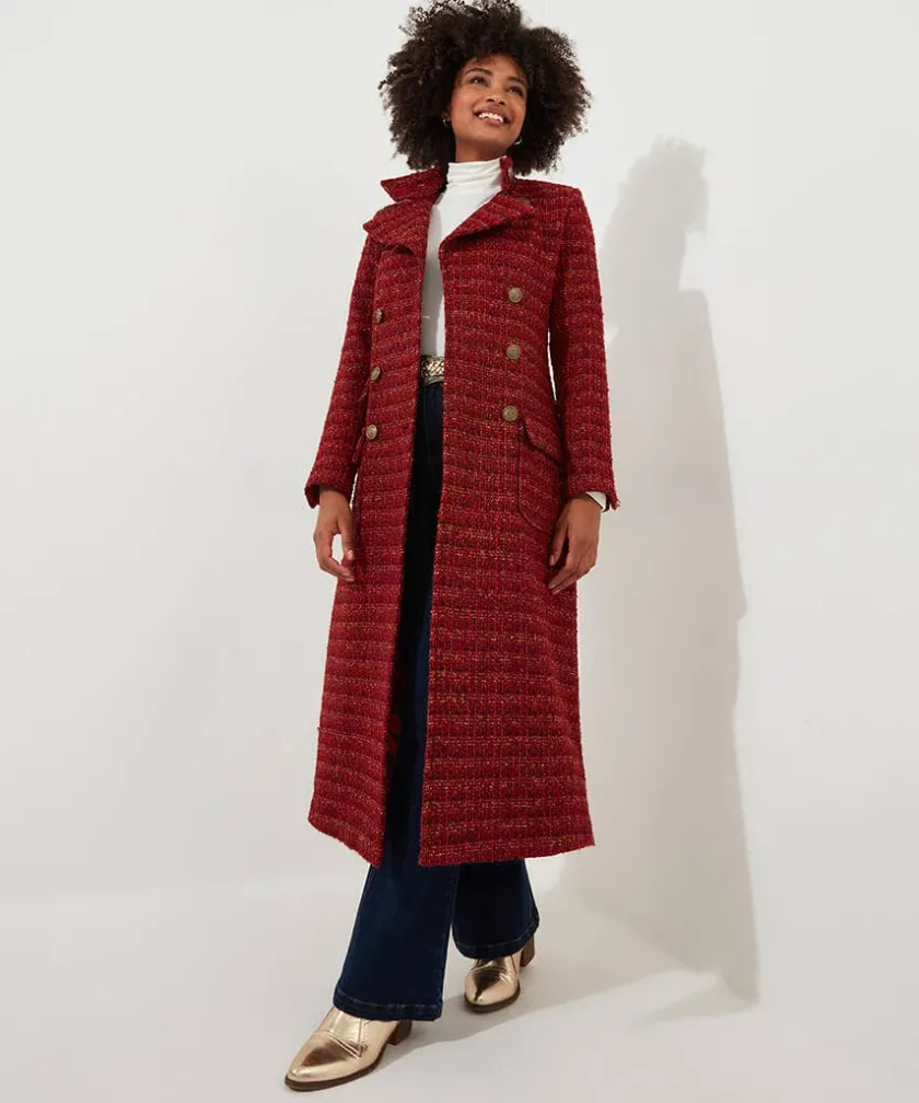 Joe Browns Maya Tweed Maxi Coat-Women Petite Collection|Coats & Jackets