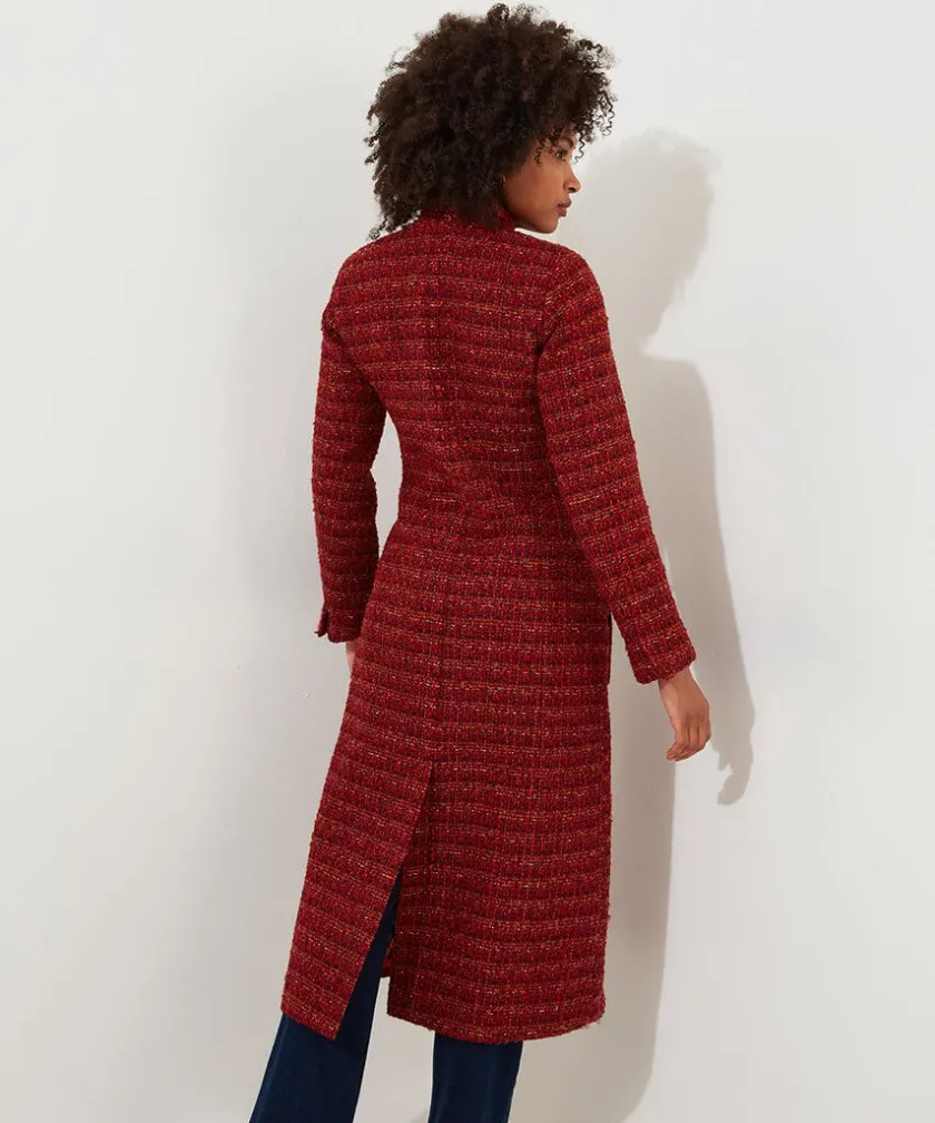 Joe Browns Maya Tweed Maxi Coat-Women Petite Collection|Coats & Jackets