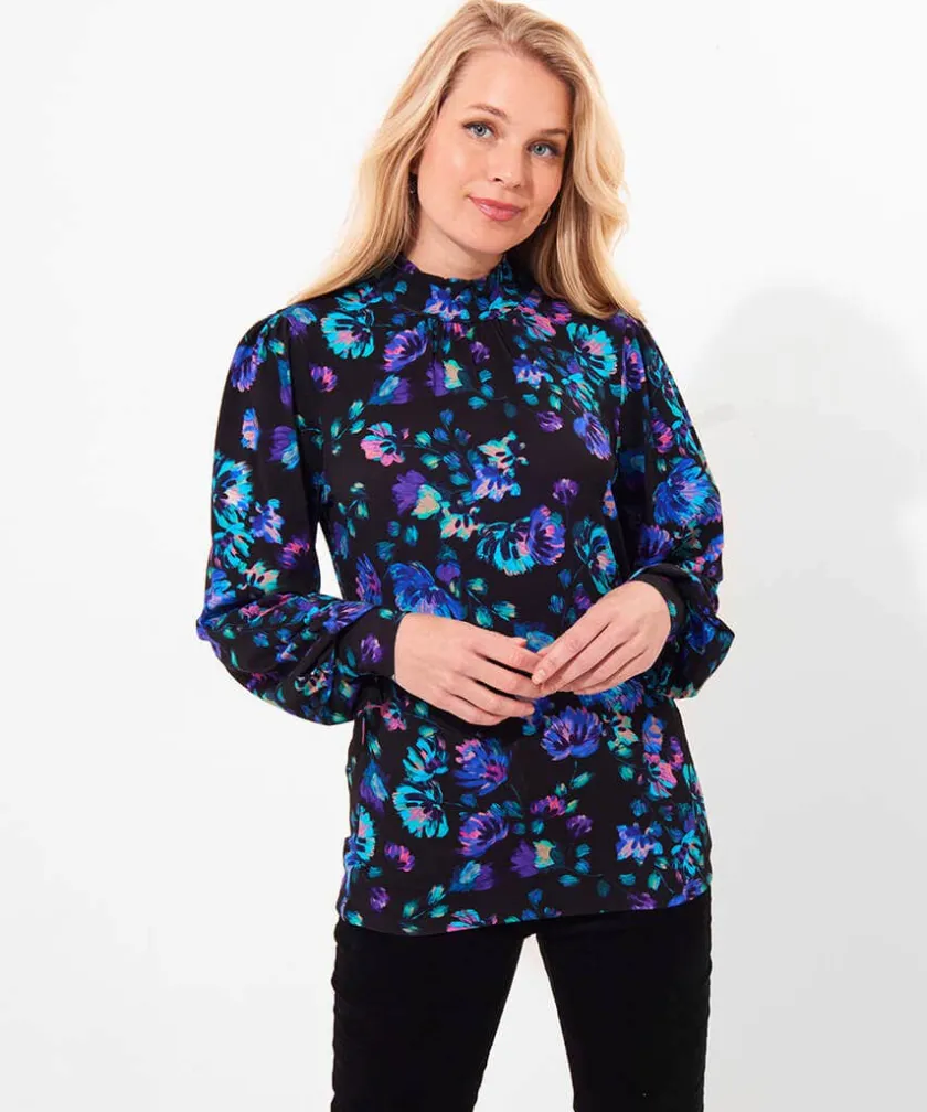 Joe Browns Melissa Jersey Print Top-Women Tops, Tunics & Blouses