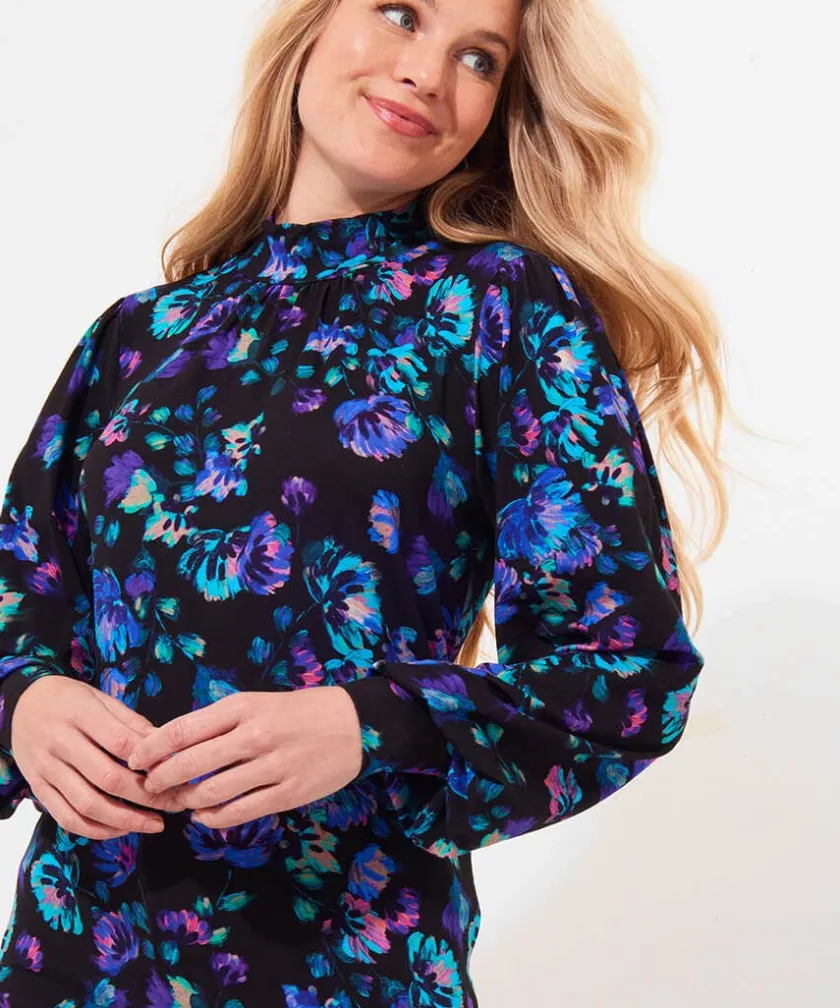 Joe Browns Melissa Jersey Print Top-Women Tops, Tunics & Blouses