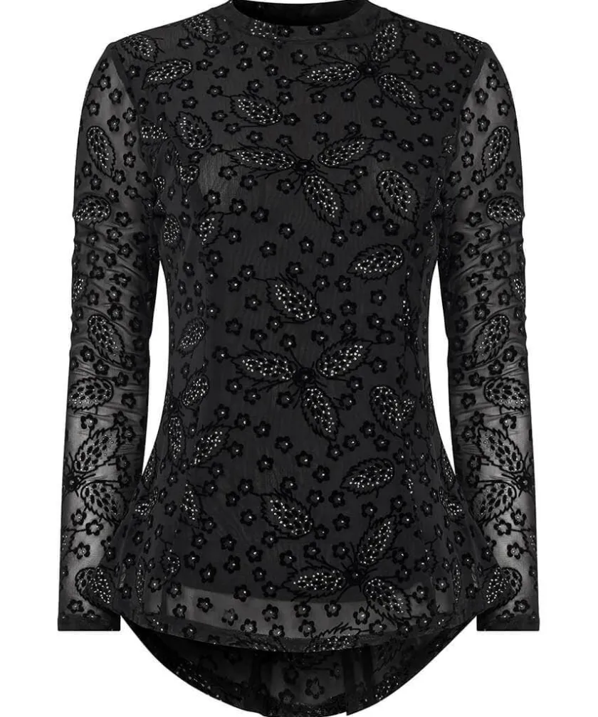 Joe Browns Mesmerising Mesh Top-Women Tops, Tunics & Blouses