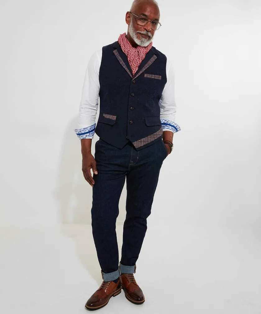 Joe Browns Mix It Up Waistcoat- Waistcoats|Tailoring