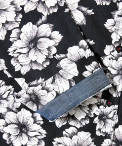 Joe Browns Monochrome Floral Shirt- Men's Clothing|Gifts
