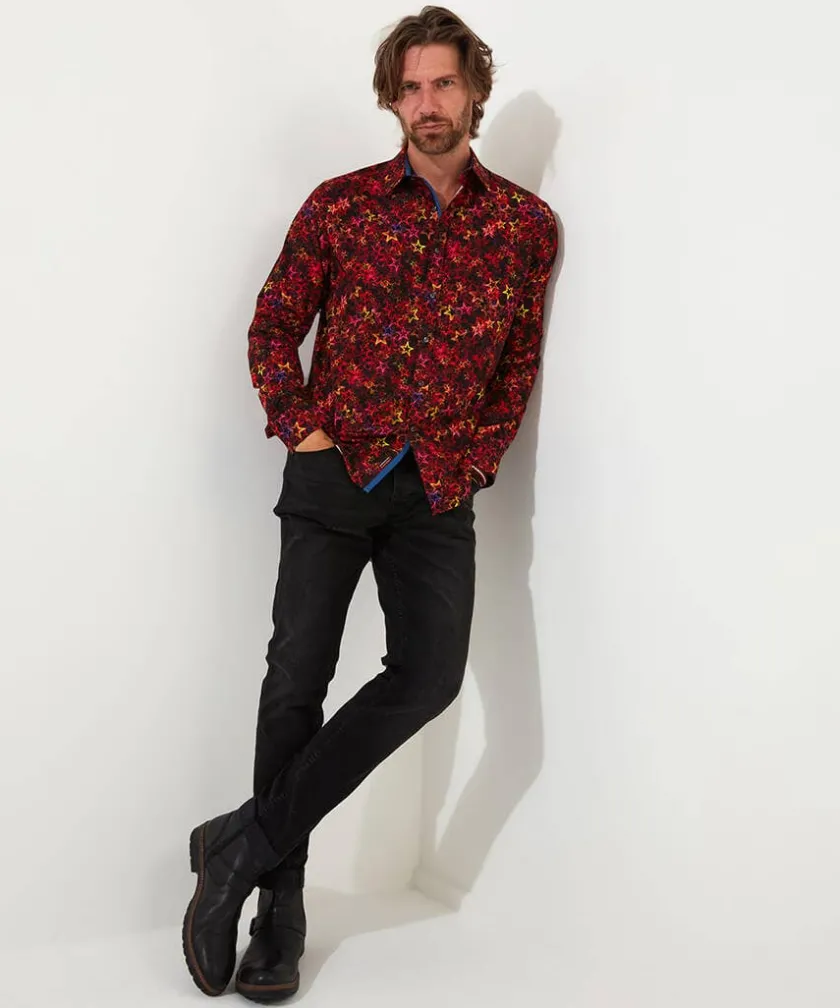Joe Browns ple Star Shirt- Men's Clothing|Novelty Gifts