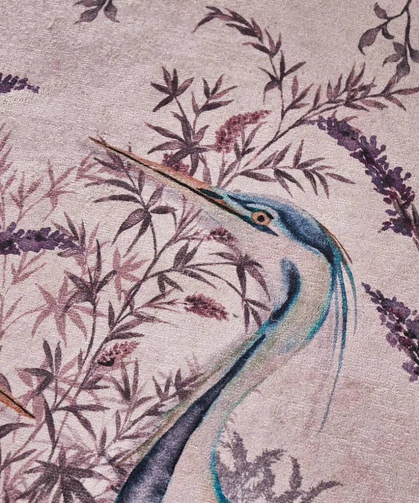 Joe Browns Nouveau Herons Rug- Floral Décor|Animal Décor