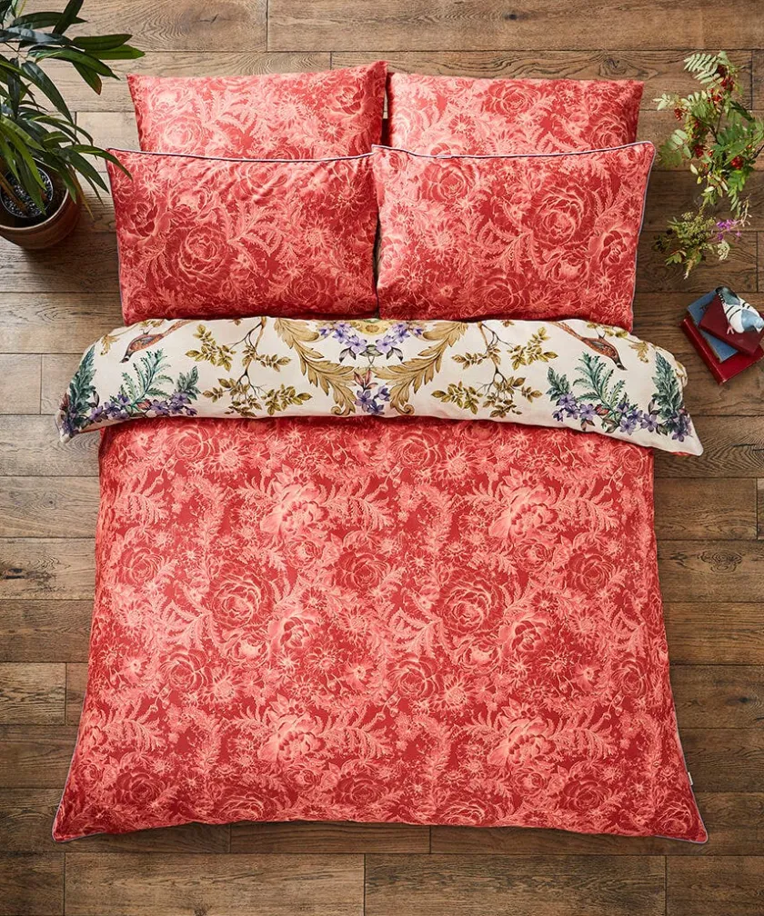Joe Browns Olde Worlde Reversible Duvet Set- Floral Décor|Animal Décor
