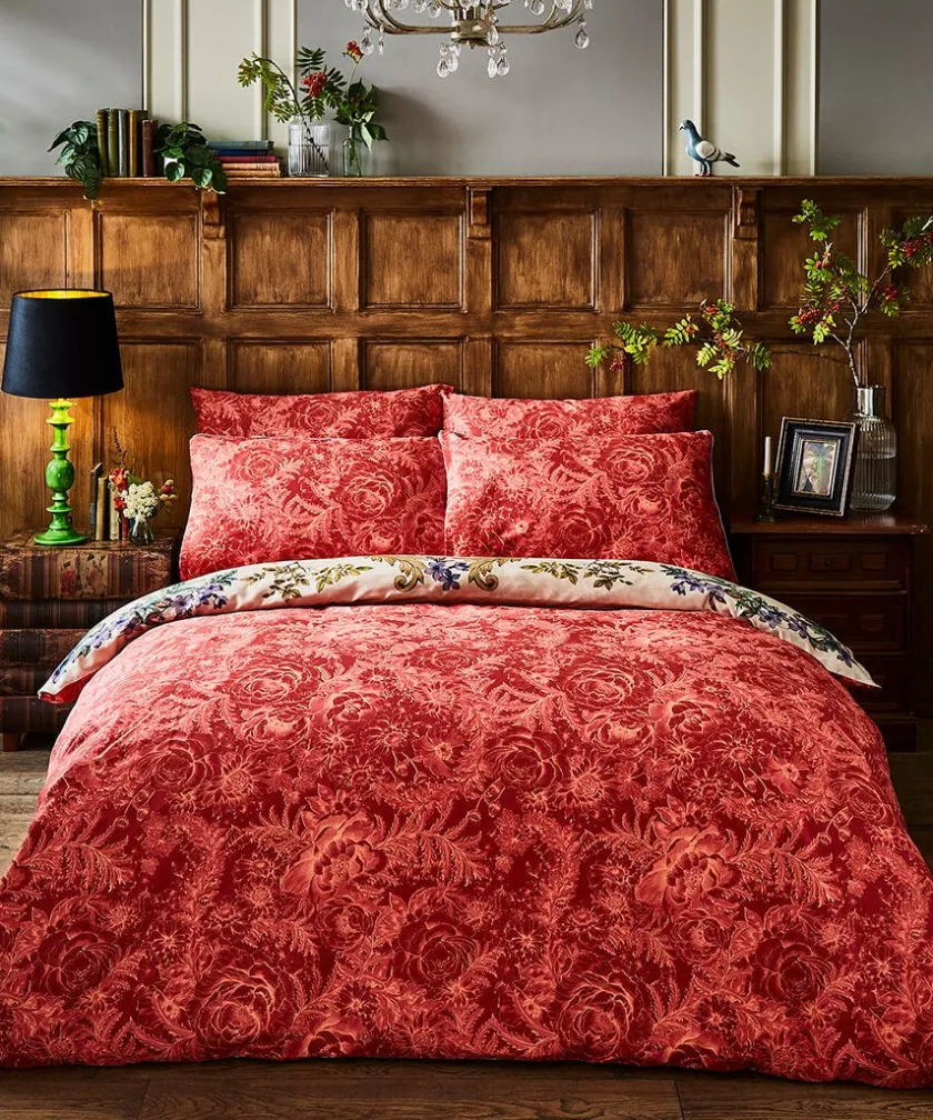 Joe Browns Olde Worlde Reversible Duvet Set- Floral Décor|Animal Décor