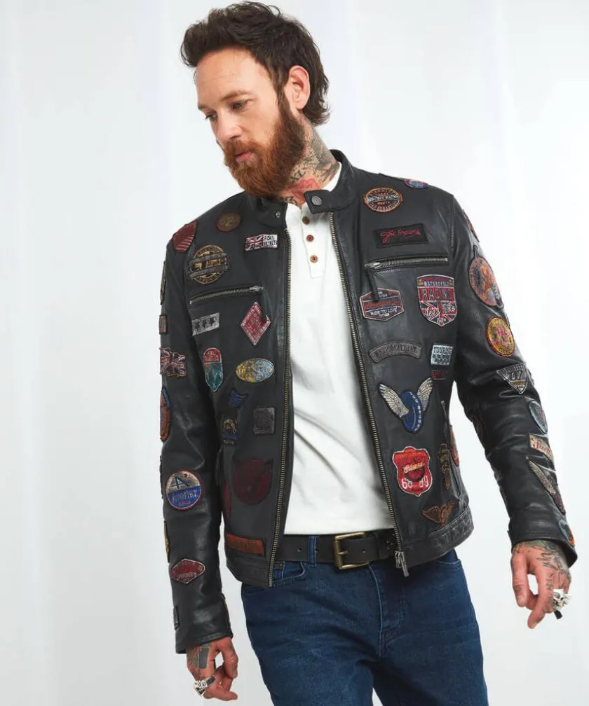 Joe Browns On Tour Leather Jacket- Leather Jackets|Coats & Jackets