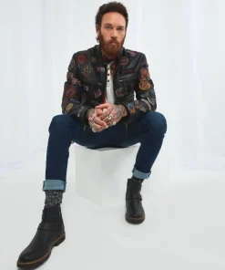 Joe Browns On Tour Leather Jacket- Leather Jackets|Coats & Jackets