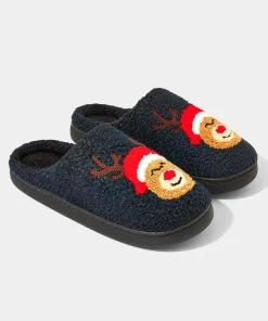 Joe Browns Pack Of 2 His And Hers Slippers-Women Men's Clothing|Women's Clothing