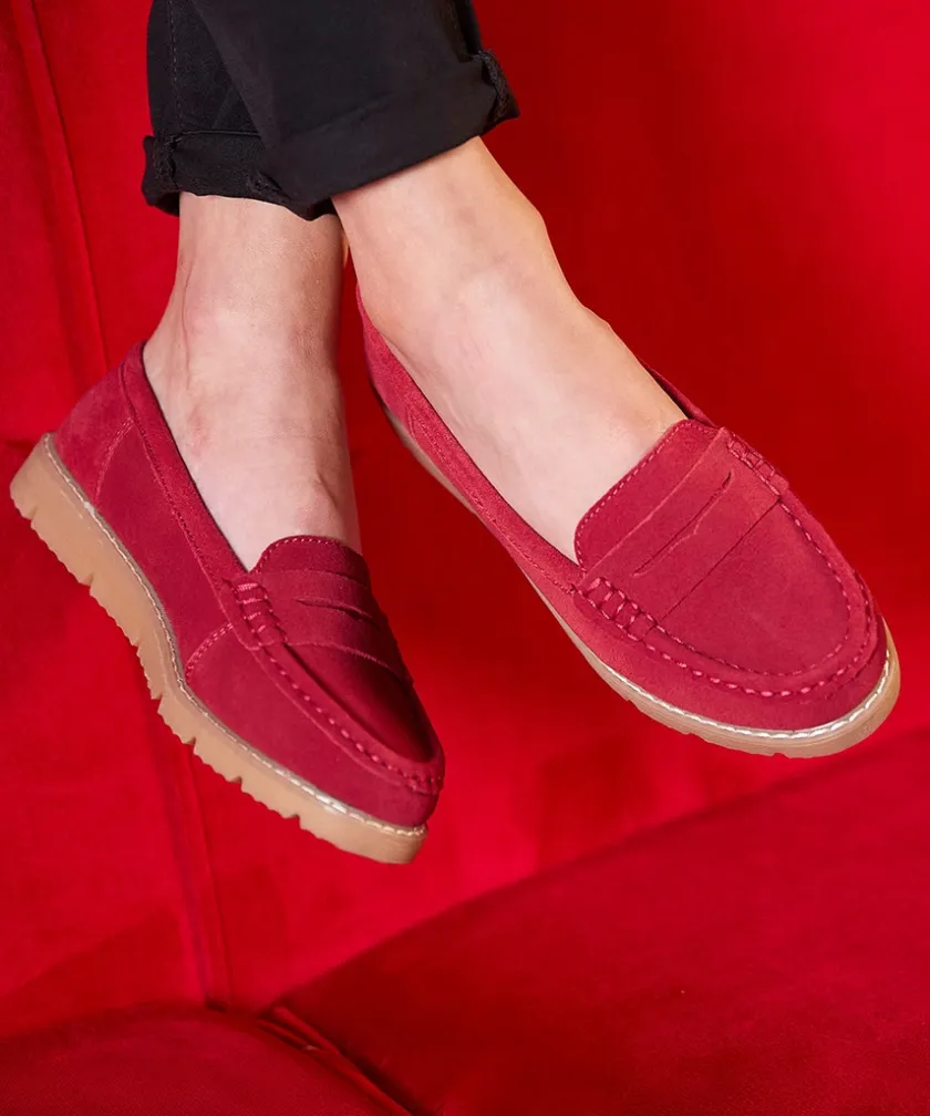 Joe Browns Palma Harbour Suede Loafers-Women Shoes|Shoes, Sandals & Boots