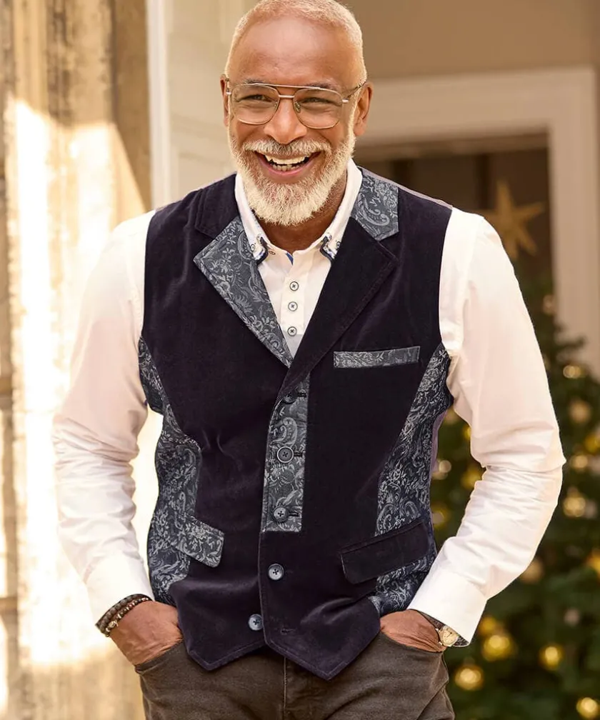 Joe Browns Party Jacquard Waistcoat- Men's Clothing|Tailoring