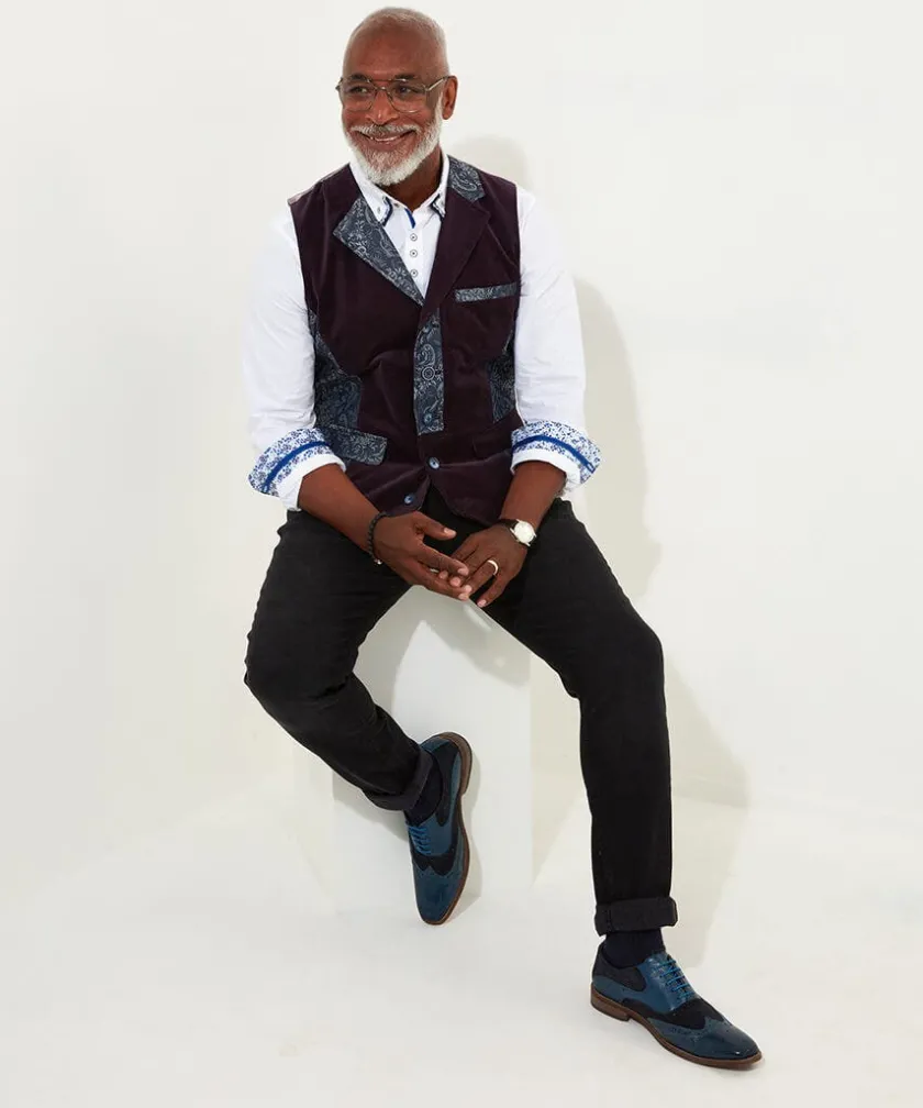 Joe Browns Party Jacquard Waistcoat- Men's Clothing|Tailoring