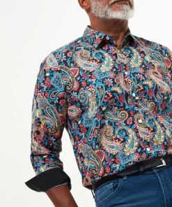 Joe Browns Party Paisley Shirt- Shirts