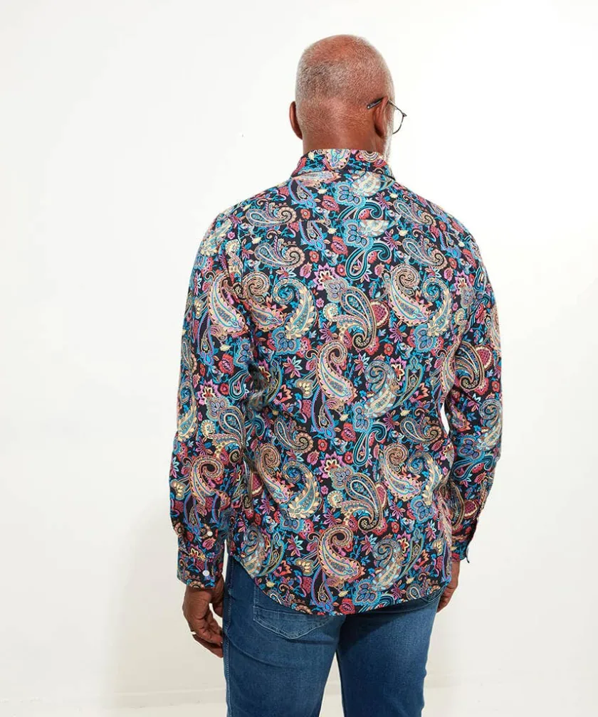 Joe Browns Party Paisley Shirt- Shirts