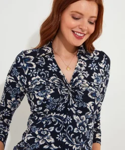 Joe Browns Patsy Jersey Twist Front Top-Women Tops, Tunics & Blouses