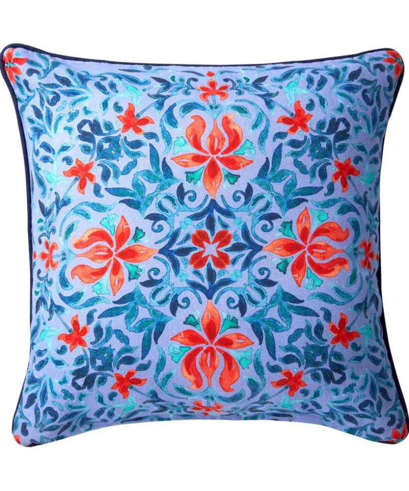 Joe Browns Peaceful Pergola Scene Reversible Cushion- Floral Décor|Animal Décor