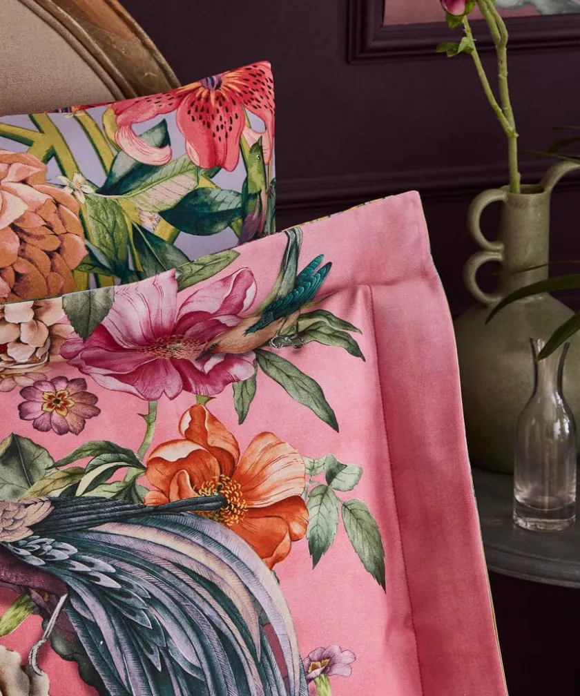 Joe Browns Peacock Plumage Reversible Duvet Set- Floral Décor|Animal Décor