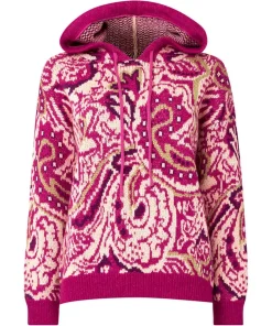 Joe Browns Perfectly Paisley Hooded Jumper-Women Knitwear & Cardigans