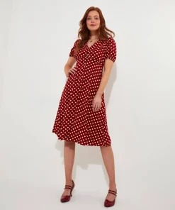 Joe Browns Perfectly Polka Dress-Women Dresses