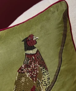 Joe Browns Plumed Pheasant Cushion- Animal Décor|Cushions & Throws