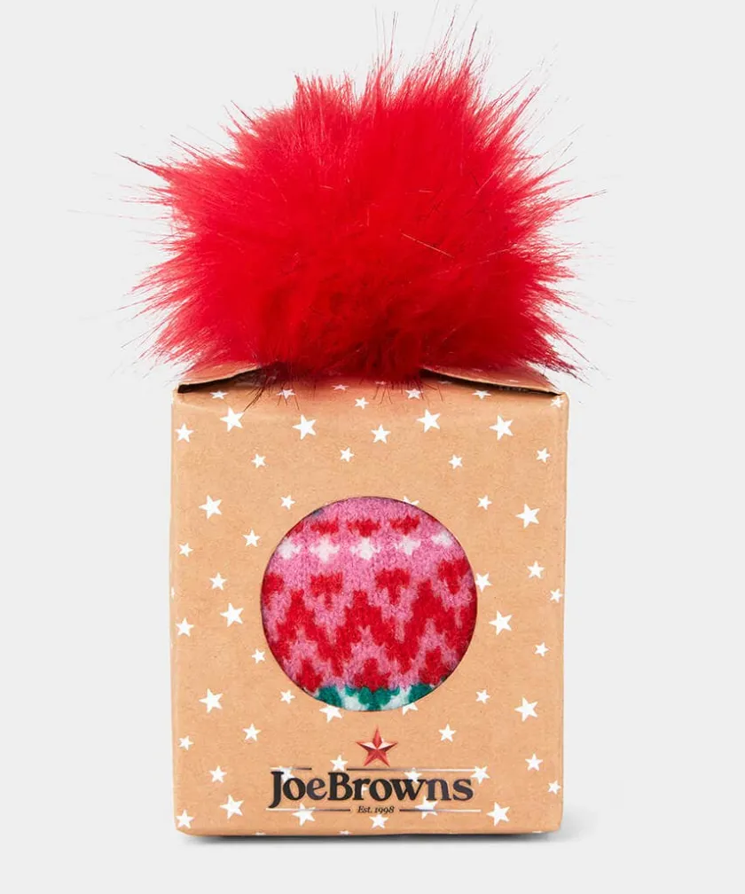 Joe Browns Pom Pom Hat In A Box-Women Women's Clothing|Stocking Fillers