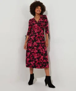 Joe Browns Pop Of Colour Jersey Dress-Women Petite Collection|Dresses