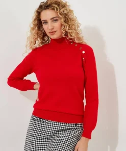 Joe Browns Poppy High Neck Jumper-Women Women's Clothing|Knitwear & Cardigans
