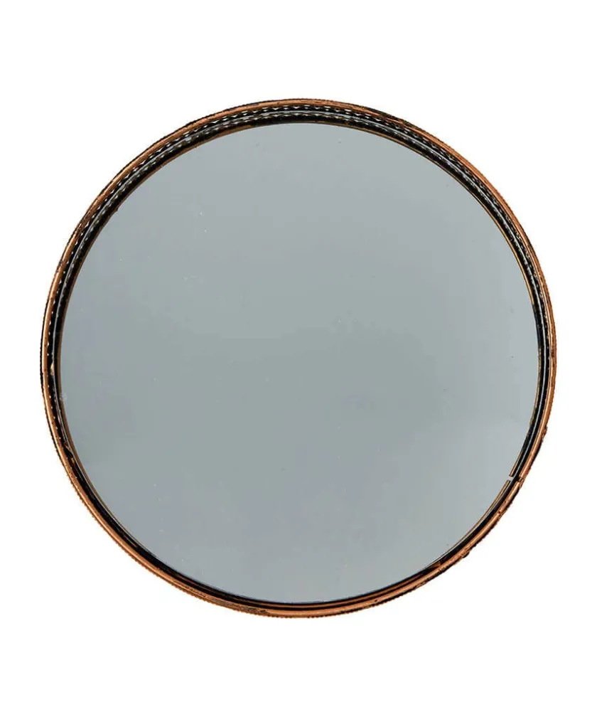 Joe Browns Portobello Round Brass Mirror Tray- Mirrors|Home Accessories