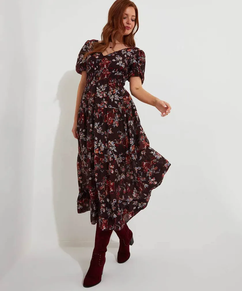 Joe Browns Prettiest Floral Dress-Women Dresses