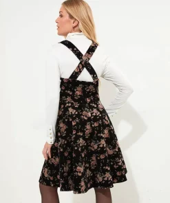 Joe Browns Prettiest Vintage Velvet Dress-Women Dresses